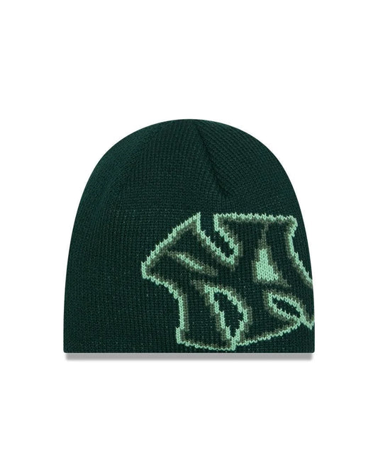 New Era - Skully Beanie - NY Yankee - Green