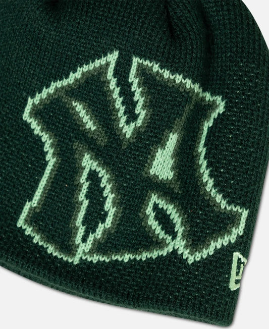 New Era - Skully Beanie - NY Yankee - Green