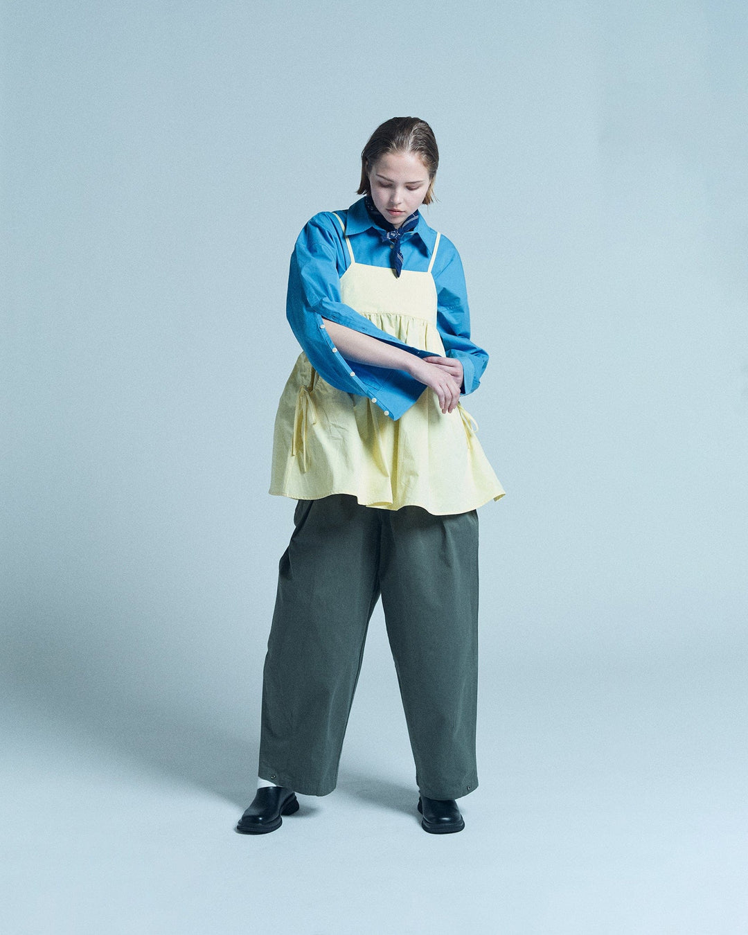 Workware - Unisex Soft Washed HBT Balloon Pants #444 - Charcoal