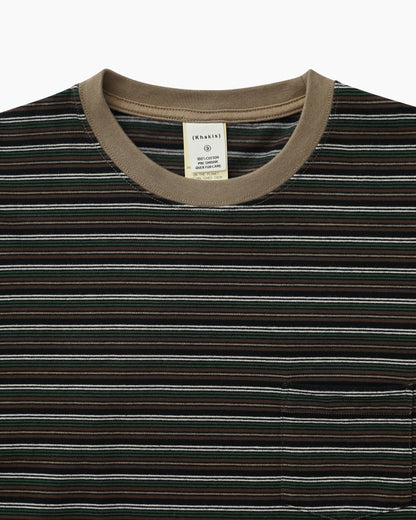 Khakis - Border L/S Tee - Brown