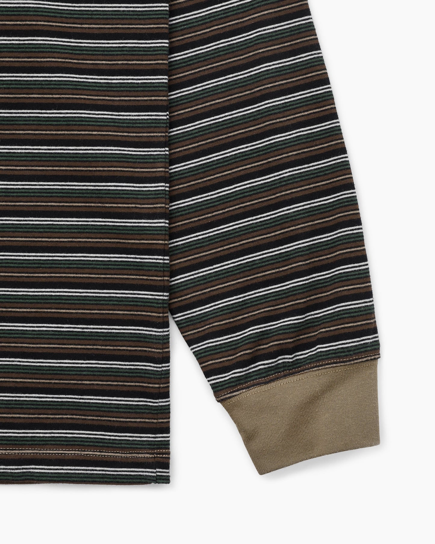 Khakis - Border L/S Tee - Brown