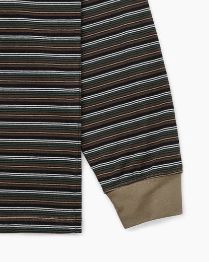 Khakis - Border L/S Tee - Brown