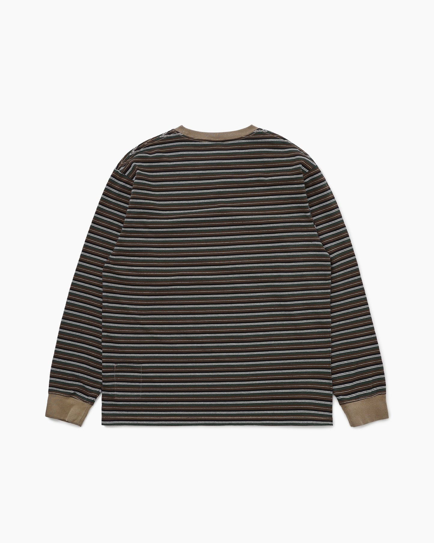Khakis - Border L/S Tee - Brown