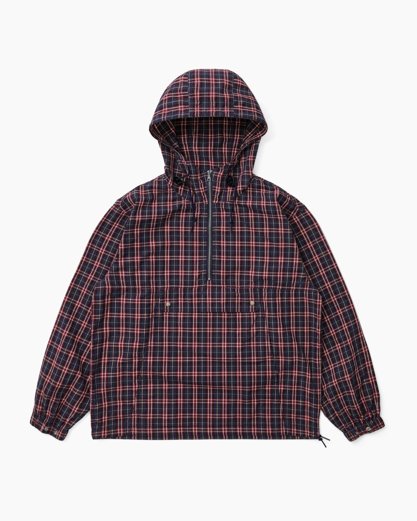 Khakis - Cotton Plaid Anorak - Red