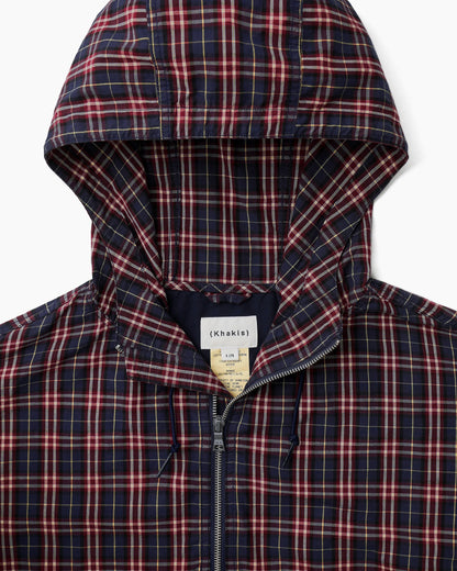 Khakis - Cotton Plaid Anorak - Red