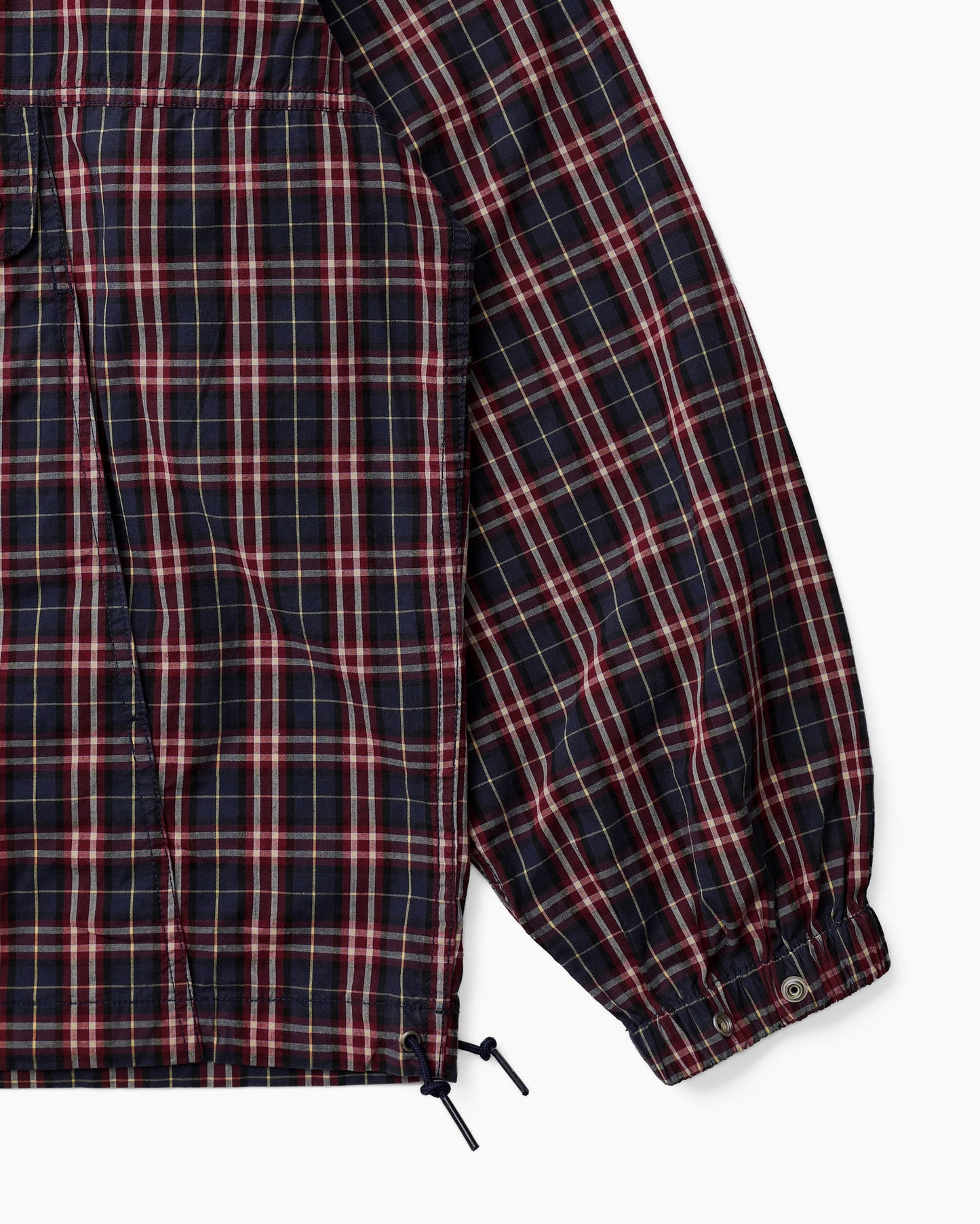 Khakis - Cotton Plaid Anorak - Red