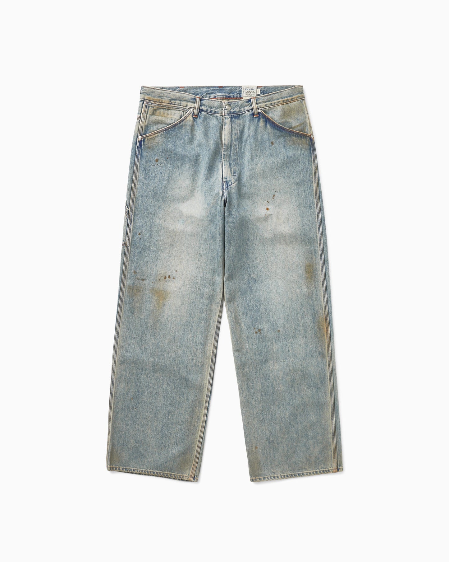 Khakis - Distressed Painter Pant - Used Blue
