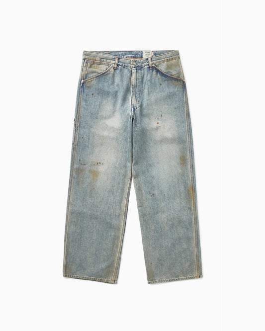 Khakis - Distressed Painter Pant - Used Blue