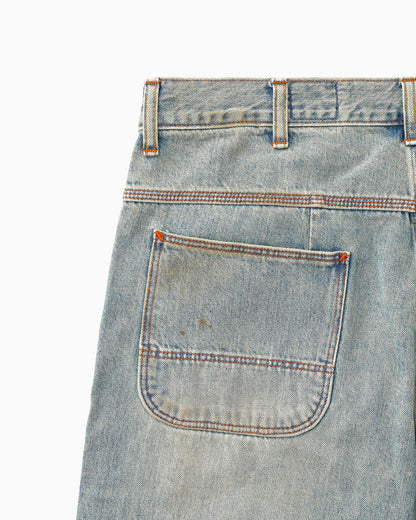 Khakis - Distressed Painter Pant - Used Blue