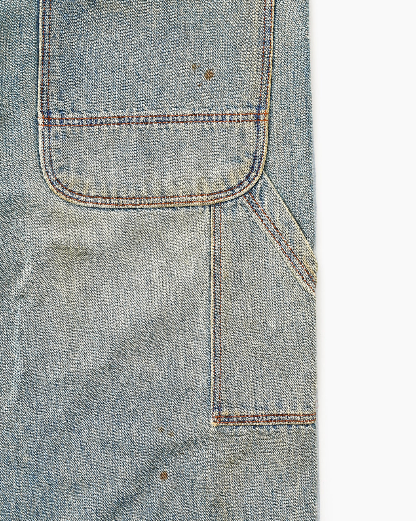 Khakis - Distressed Painter Pant - Used Blue