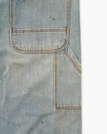 Khakis - Distressed Painter Pant - Used Blue