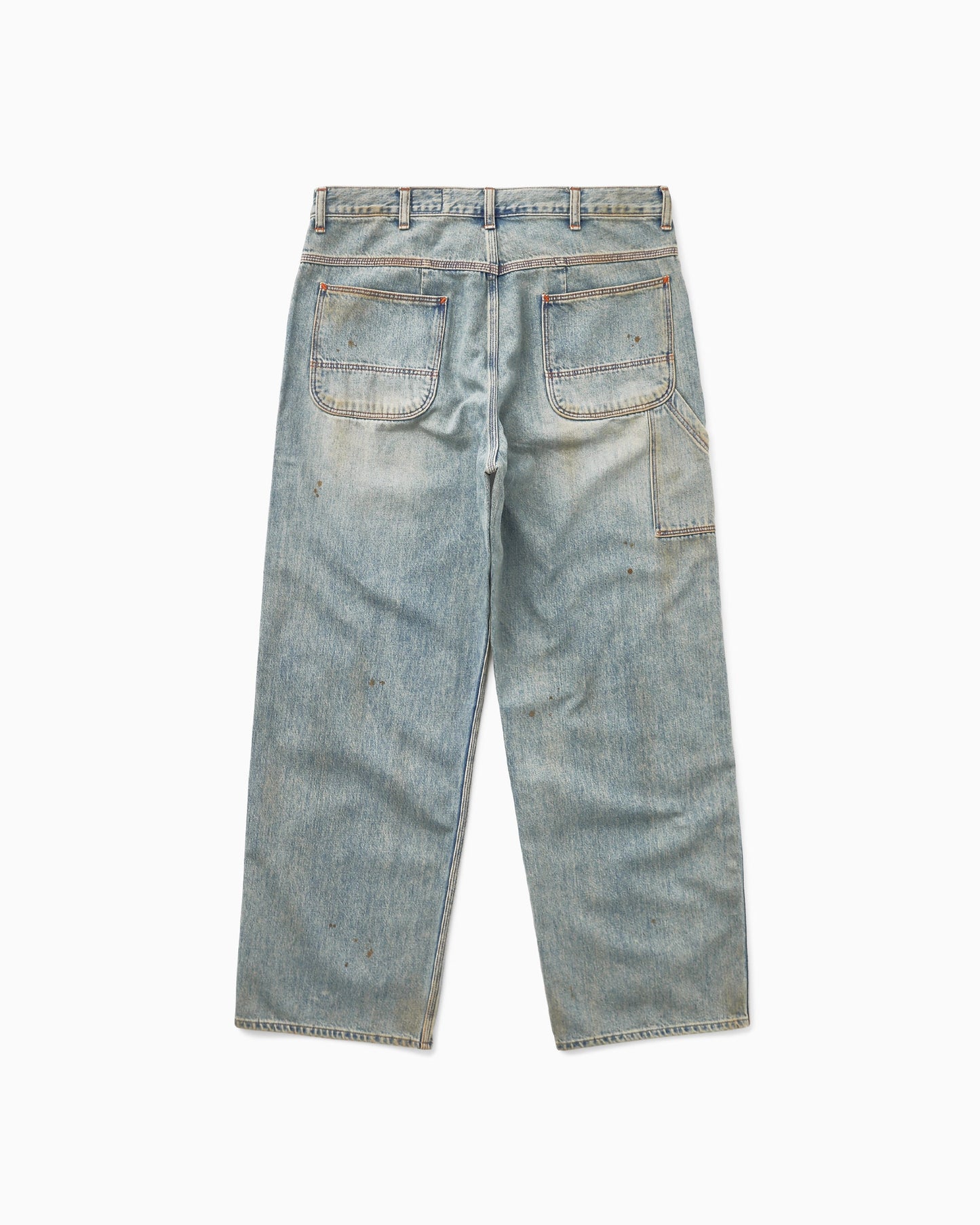 Khakis - Distressed Painter Pant - Used Blue