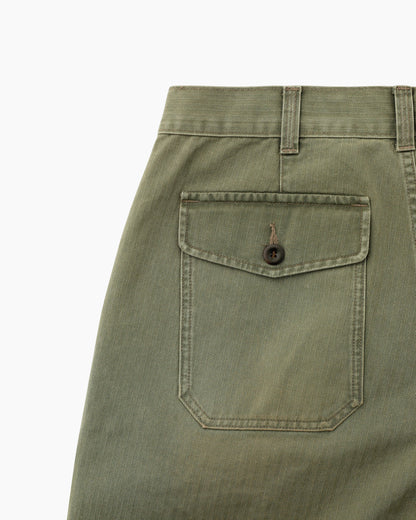 Khakis - HBT Port Pant - Olive