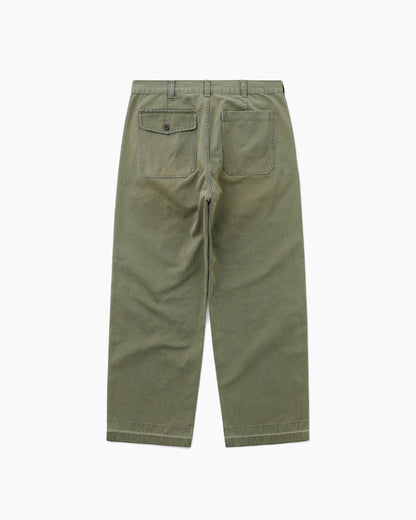 Khakis - HBT Port Pant - Olive