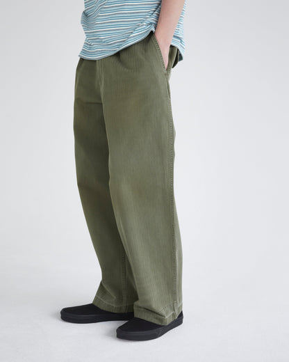 Khakis - HBT Port Pant - Olive