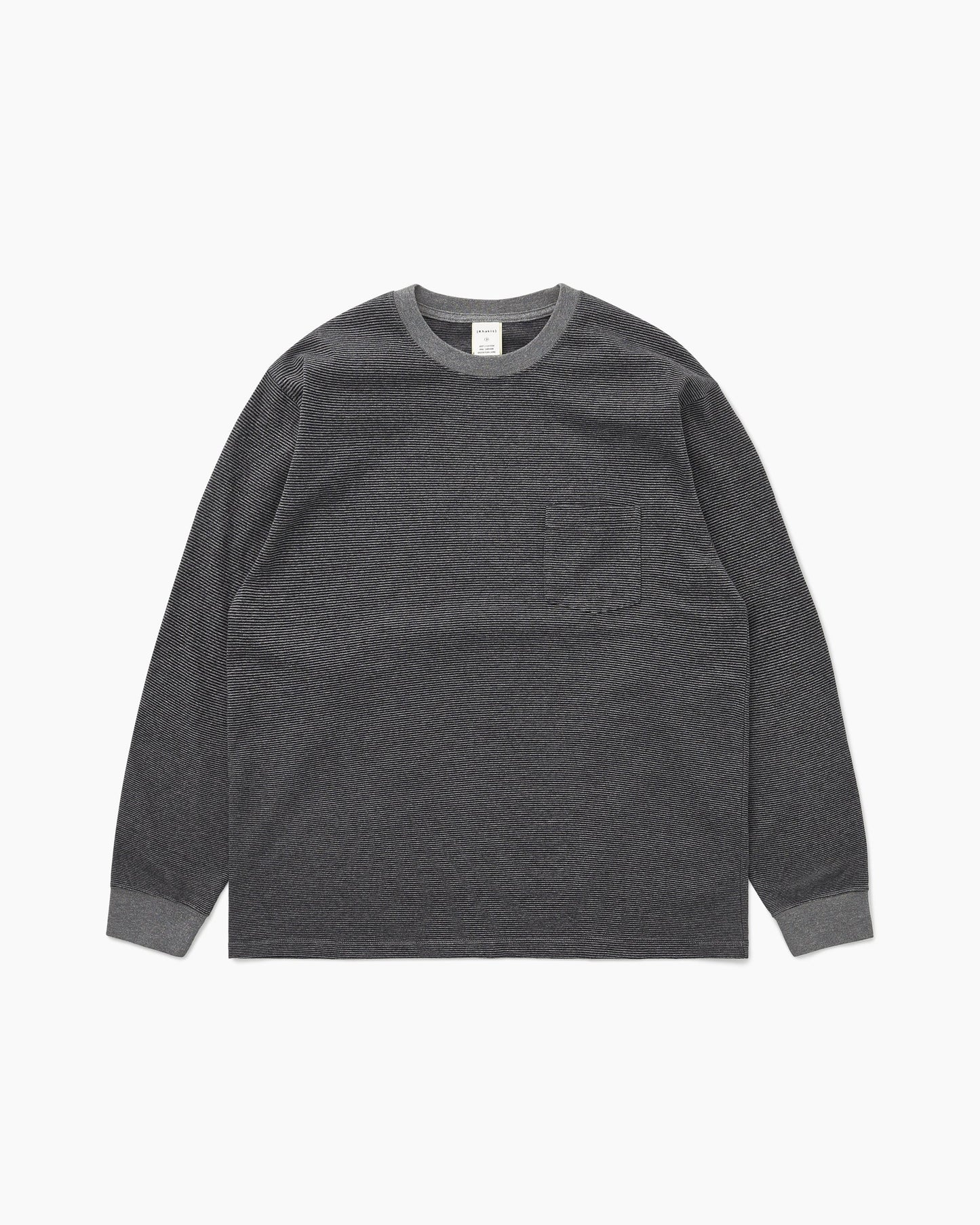 Khakis - Heather L/S Tee - Charcoal
