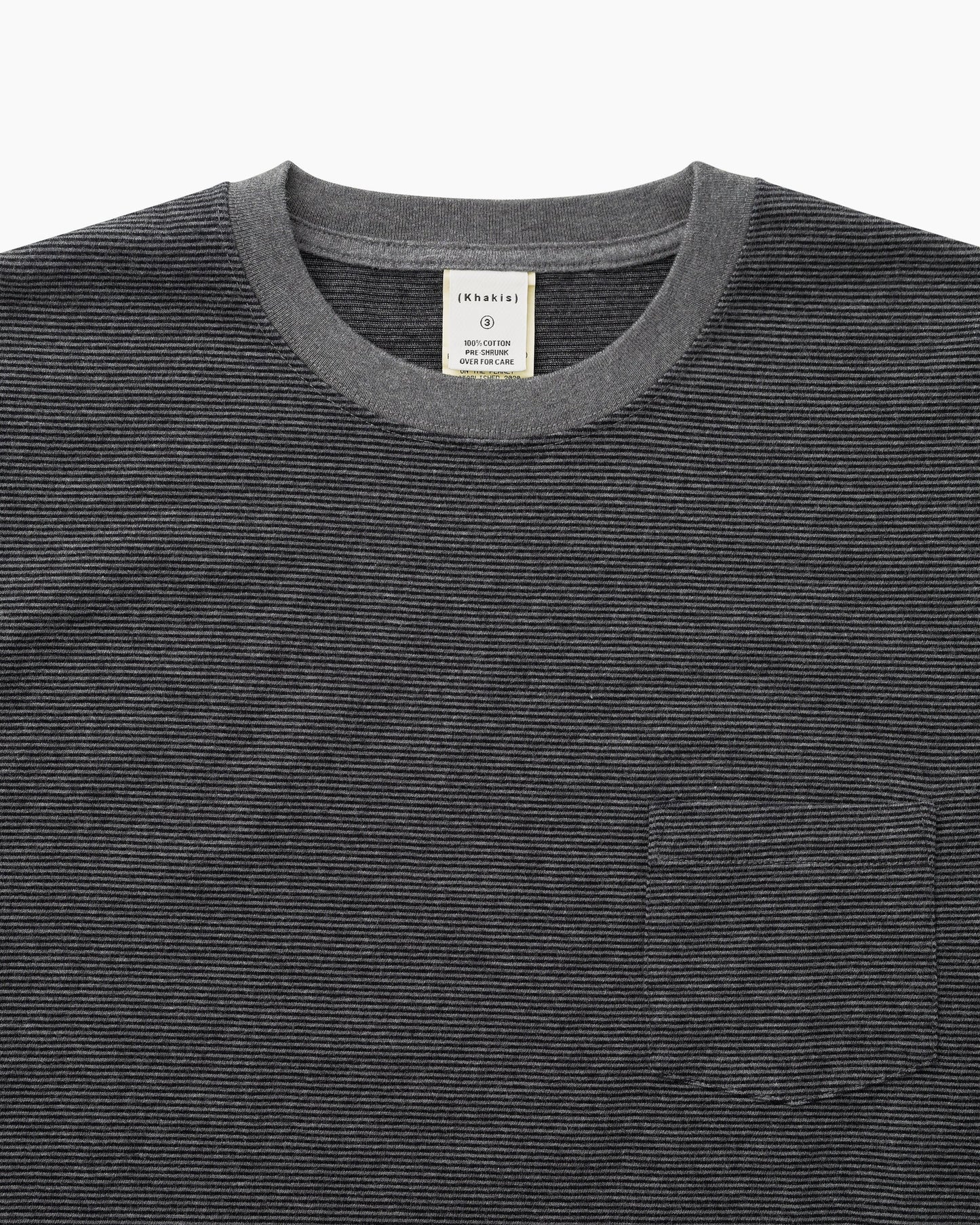 Khakis - Heather L/S Tee - Charcoal
