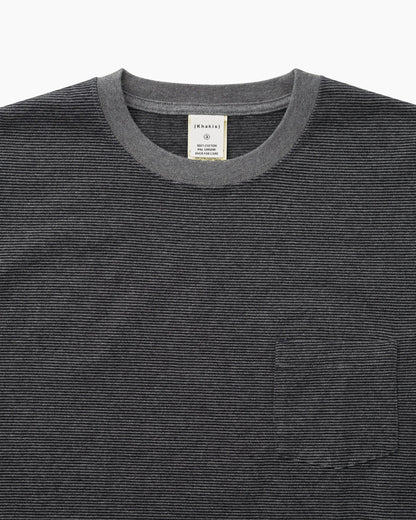 Khakis - Heather L/S Tee - Charcoal