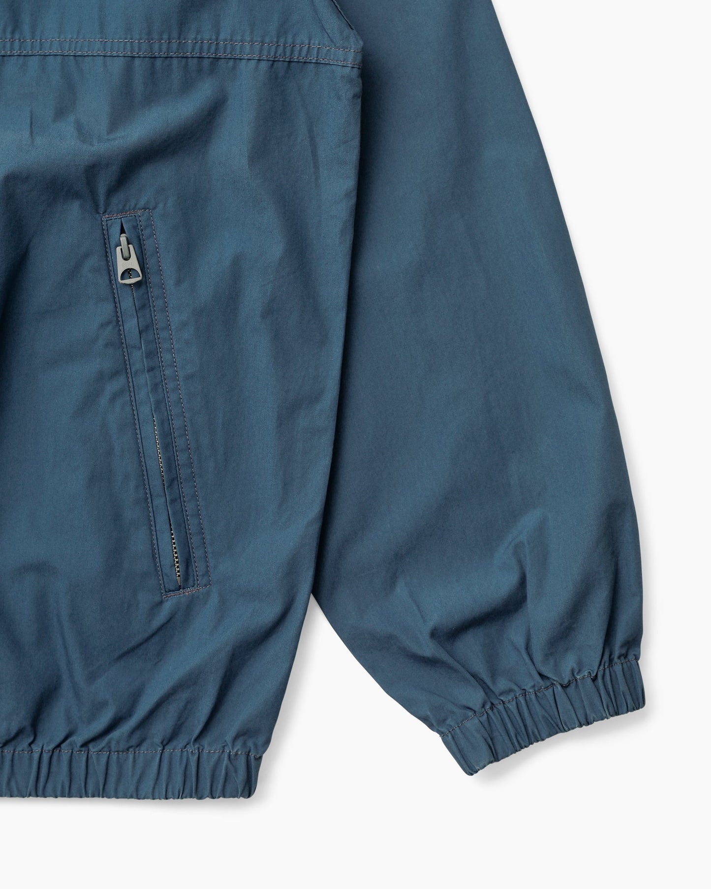 Khakis - Hooded Wind Jacket - Faded Blue