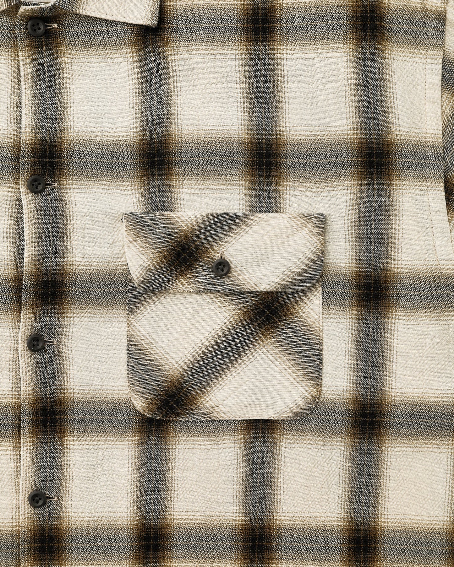 Khakis - Shadow Plaid Shirt - Beige