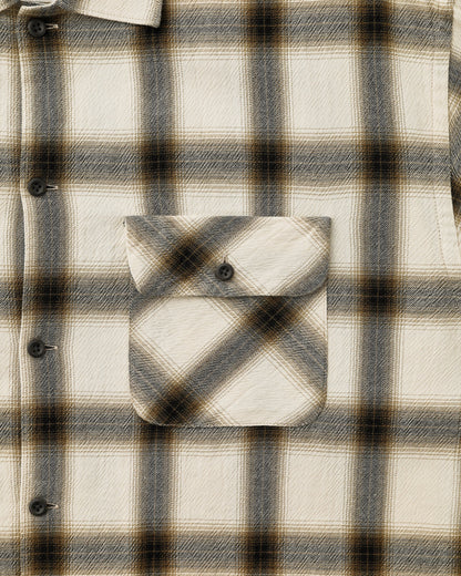 Khakis - Shadow Plaid Shirt - Beige