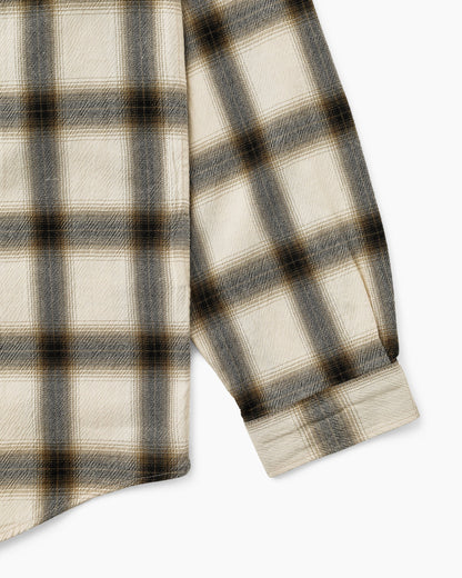 Khakis - Shadow Plaid Shirt - Beige
