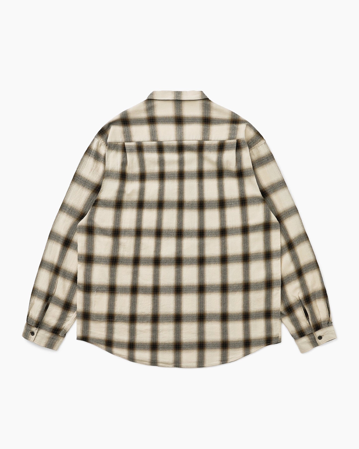 Khakis - Shadow Plaid Shirt - Beige
