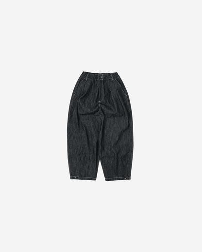 Workware - Unisex Denim Balloon Pants #444 - Black Denim