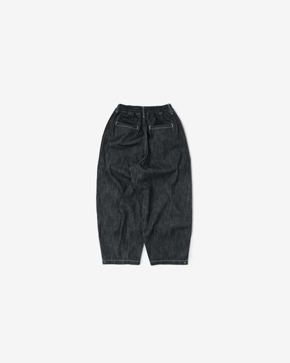 Workware - Unisex Denim Balloon Pants #444 - Black Denim