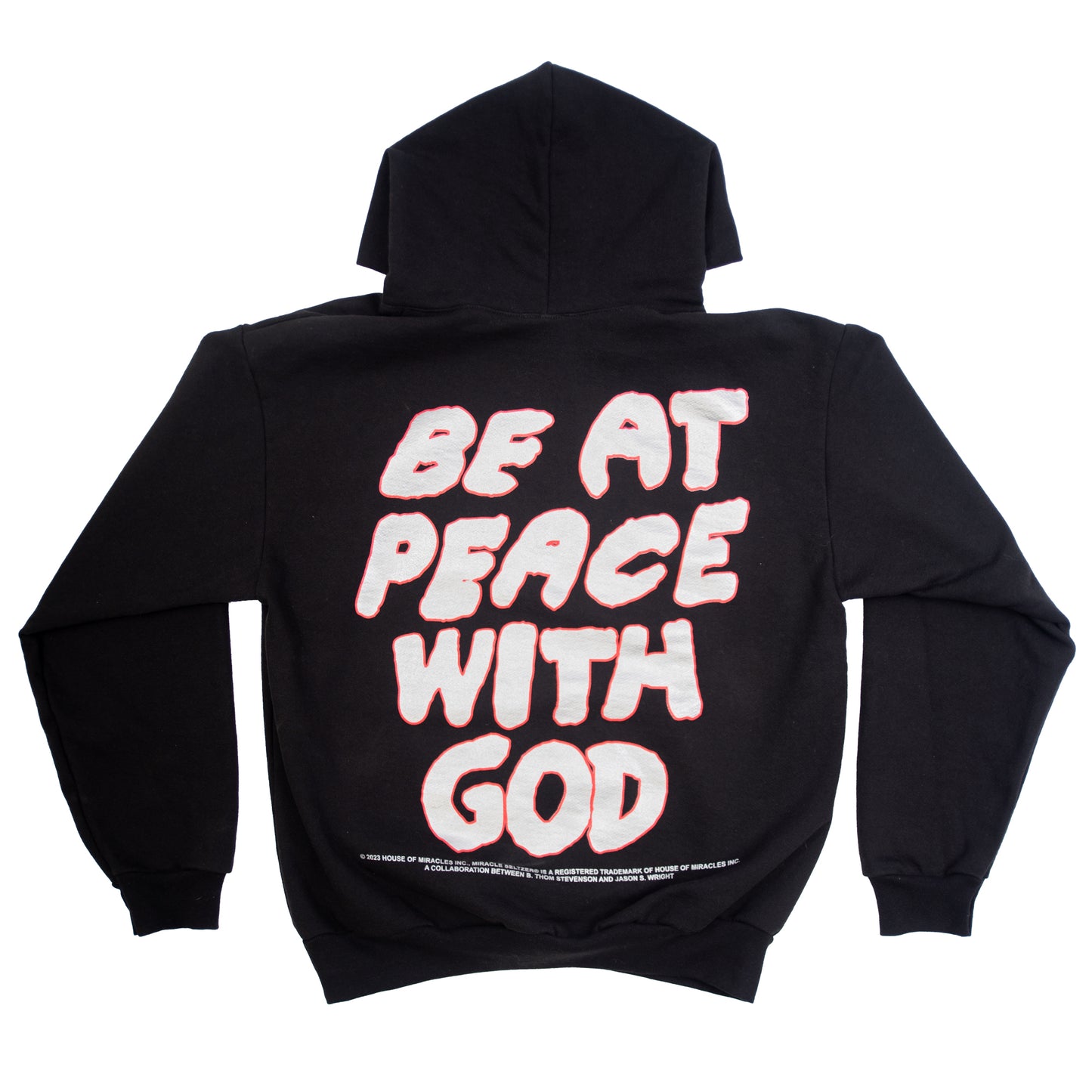 Miracle Seltzer -  PEACE WITH GOD HOODIE
