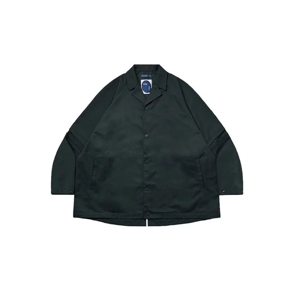 Melsign - Stitching Detail Blazer - Dark Green