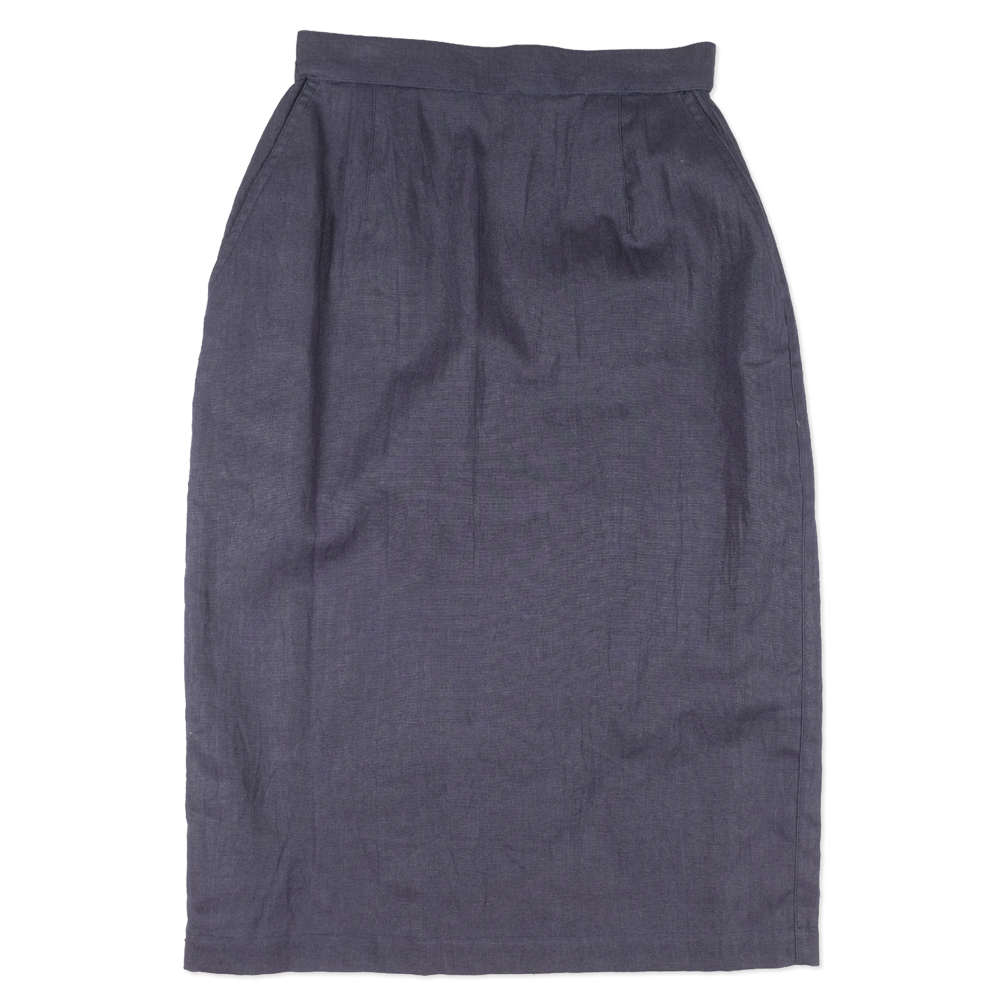 Issey Miyake Sport Linen Indigo Skirt