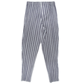Issey Miyake Pleats Please Blue/Navy Striped Trousers
