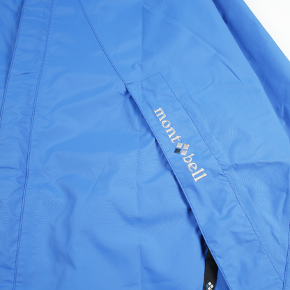 Montbell Blue 2-Piece Rain Jacket