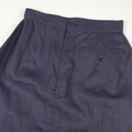 Issey Miyake Sport Linen Indigo Skirt