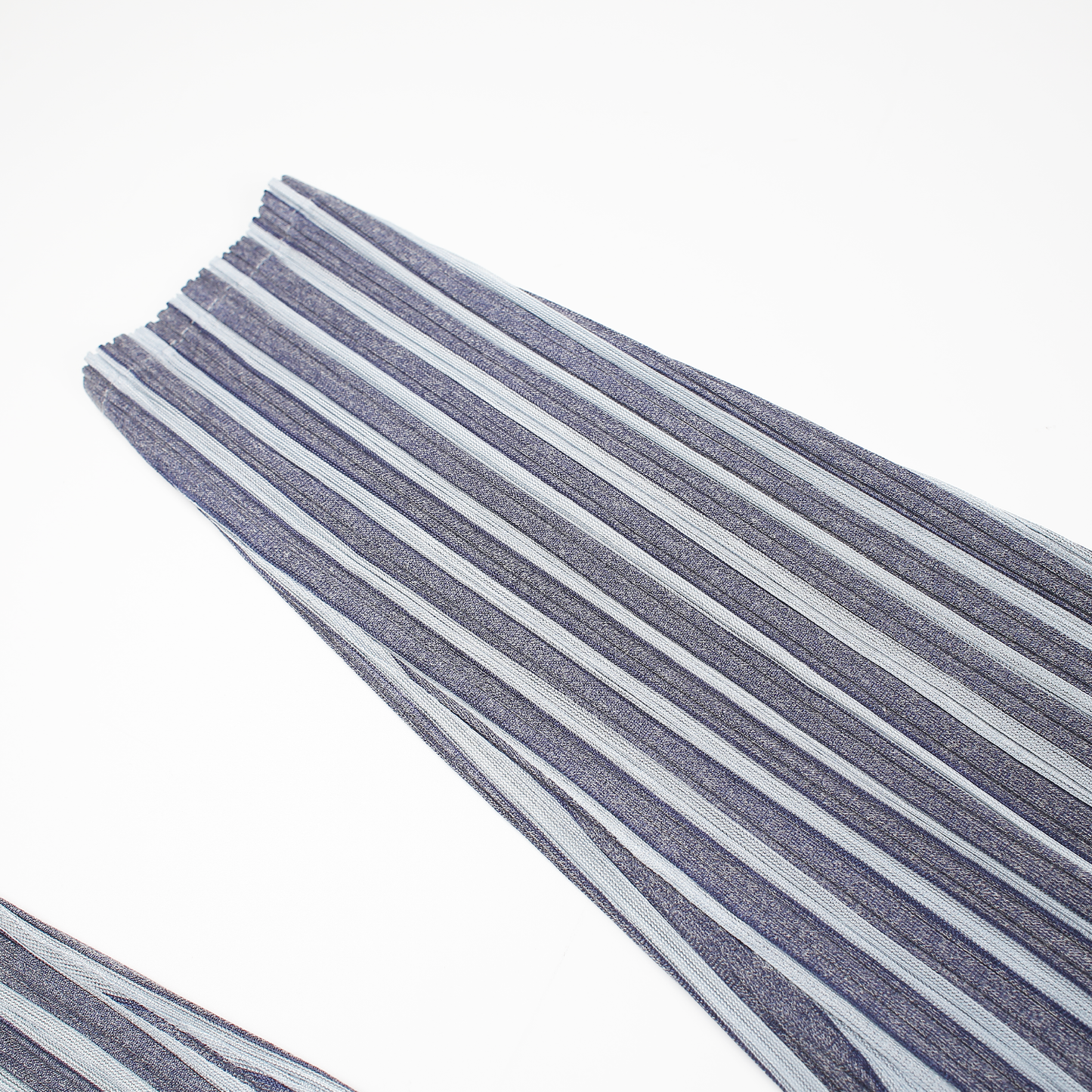 Issey Miyake Pleats Please Blue/Navy Striped Trousers