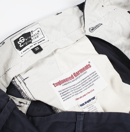 Engineered Garments Navy Trousers