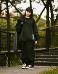 Melsign - Stitching Detail L/S Tee - Black