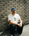 108Warehouse Team Cap - Black on Navy
