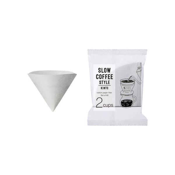 Kinto - SCS-02 60 Cotton Paper Filter - 2 Cups