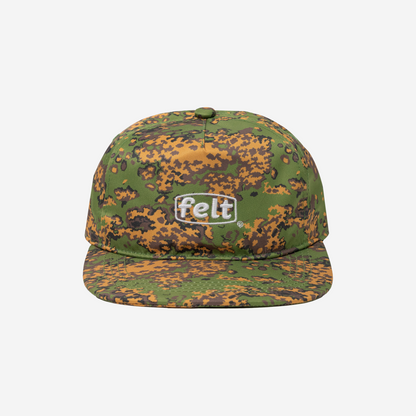 Camo shop felt hat