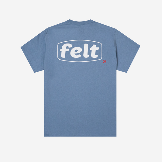 FELT - Work Logo Tee (BLUE)