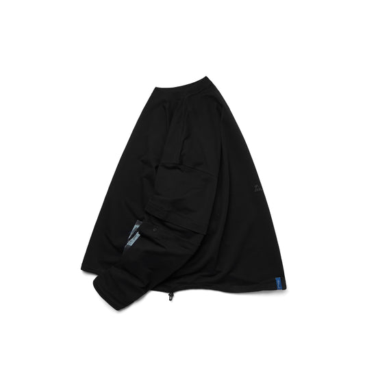 Melsign - Stitching Detail L/S Tee - Black