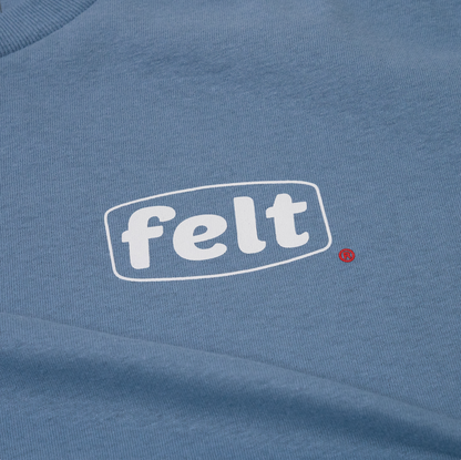 FELT - Work Logo Tee (BLUE)
